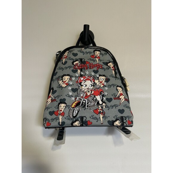 Betty Boop Handbags - Vintage Betty Boop Mini Backpack Y2K